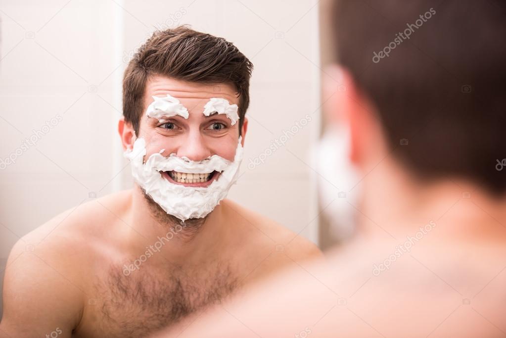 Shaving with fun