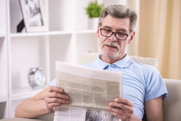 Grootvader en kleinzoon — Stockfoto