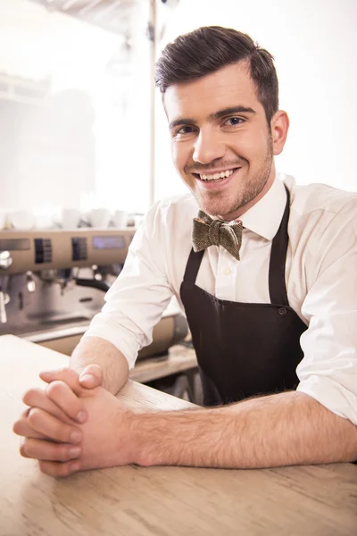 Barista. — Fotografia de Stock