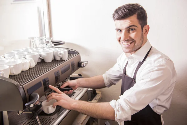 Barista. — Fotografia de Stock