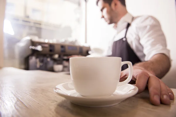 Barista. — Fotografia de Stock