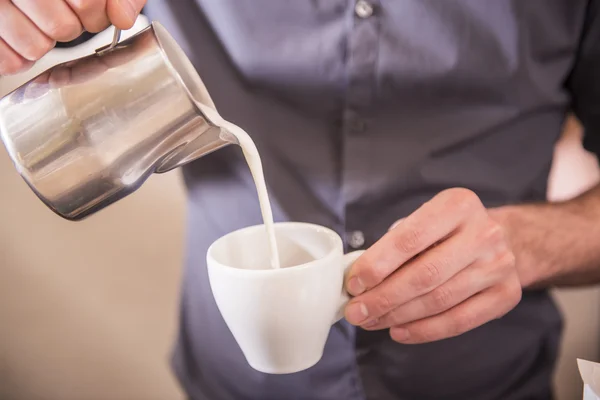 Barista. — Fotografia de Stock