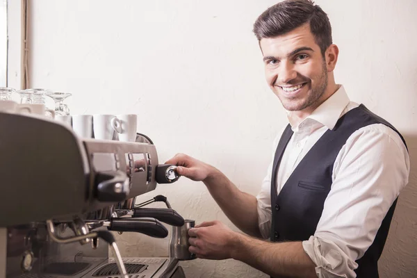 Barista. — Fotografia de Stock