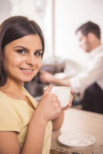 Barista. — Fotografia de Stock