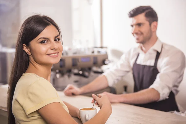 Barista — Zdjęcie stockowe