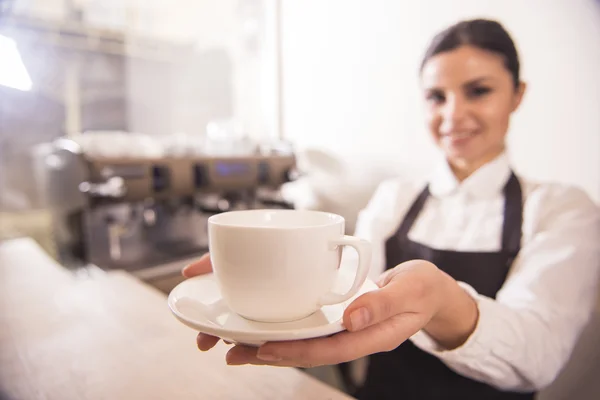 Barista. — Fotografia de Stock