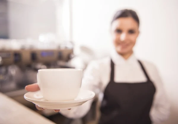 Barista. — Fotografia de Stock