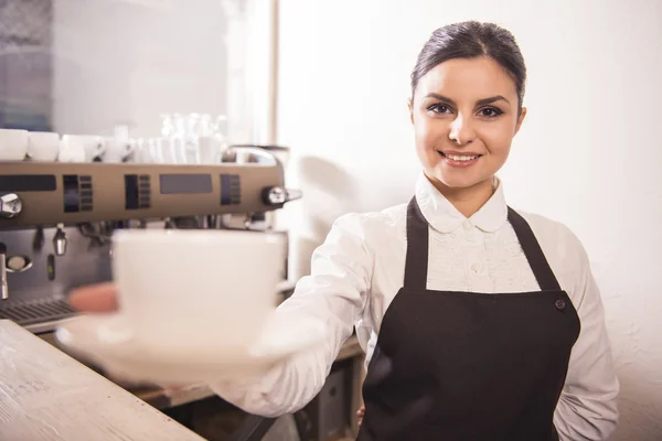 Barista. — Fotografia de Stock