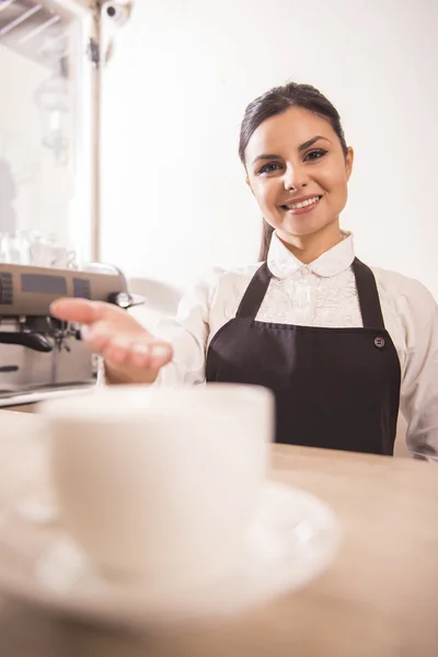 Barista. — Fotografia de Stock