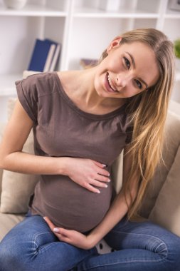Hamile kadın.