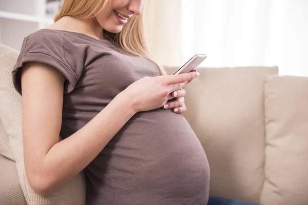 Pregnant woman — Stock Photo, Image