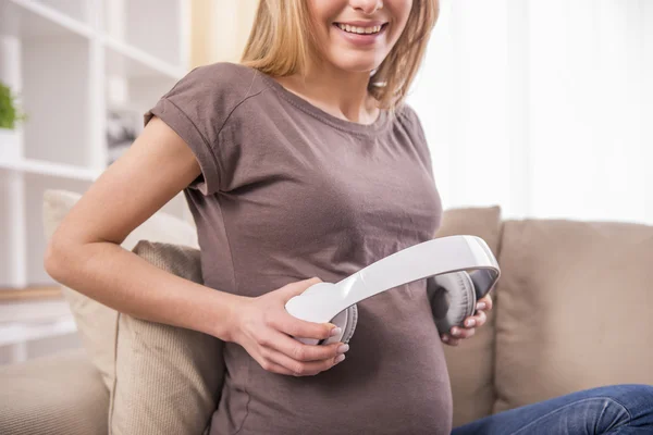 Pregnant woman — Stock Photo, Image