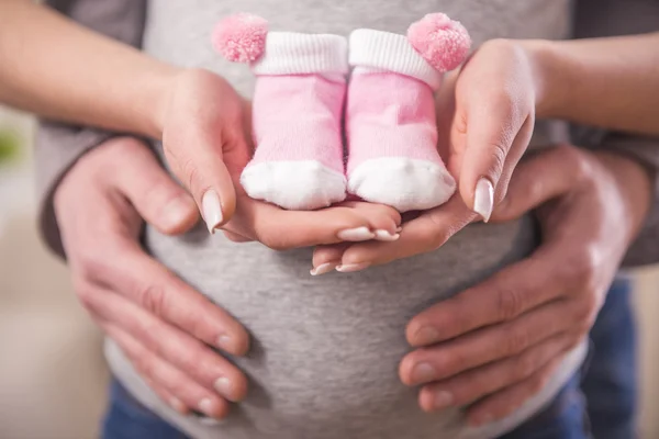 Gravid kvinna — Stockfoto