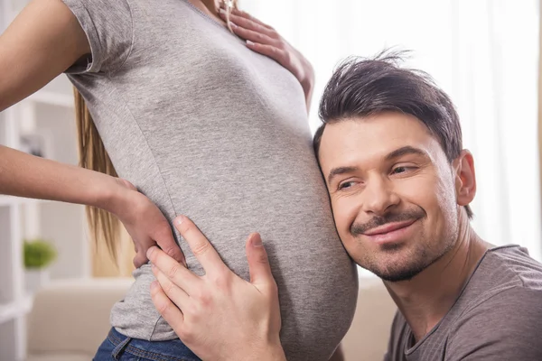 Mujer embarazada. —  Fotos de Stock