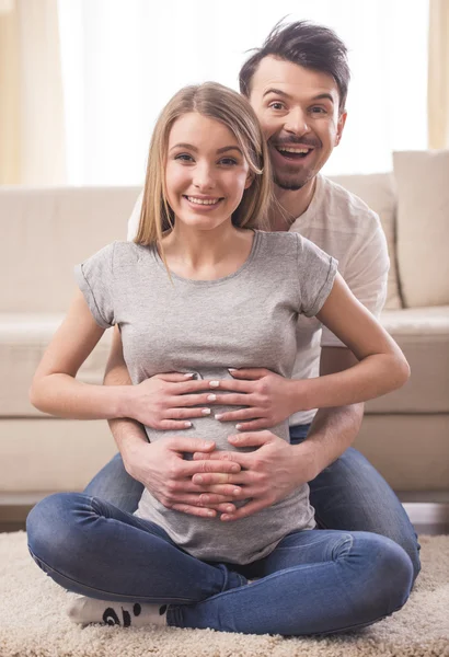 Gravid kvinna — Stockfoto