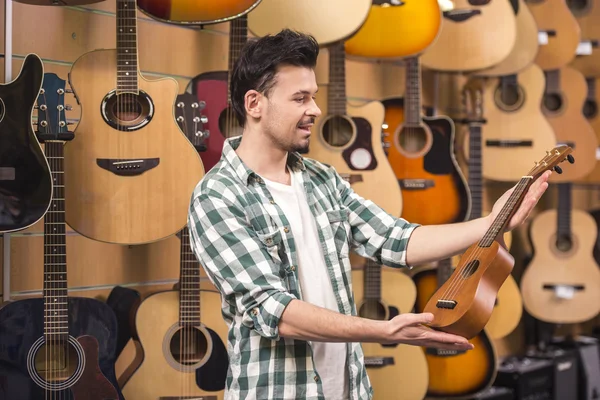 Tienda de música — Foto de Stock