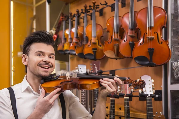 MuziekWinkel — Stockfoto