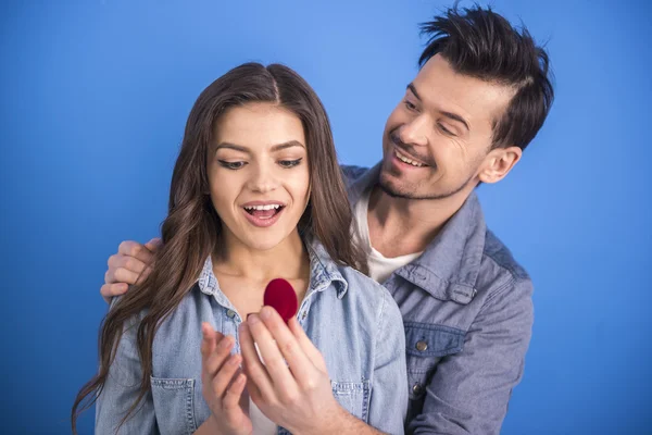 Casal. — Fotografia de Stock