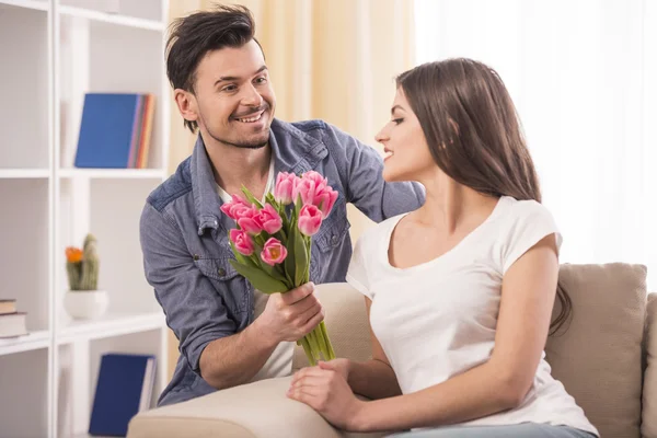 Casal. — Fotografia de Stock