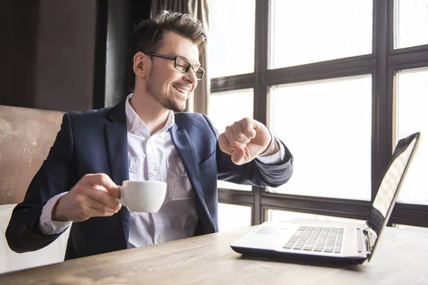 Businesslanch — Stockfoto