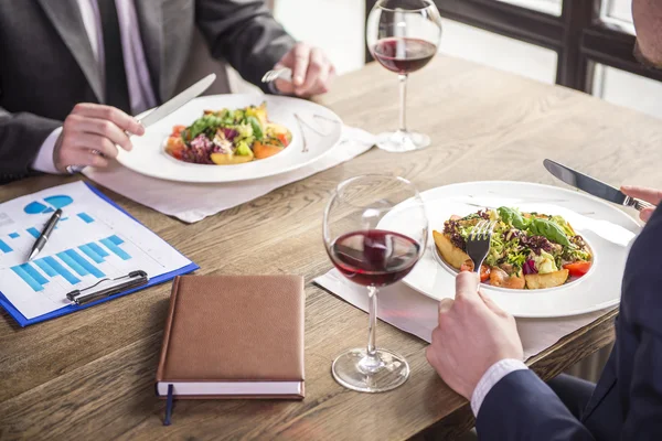 Bedrijf lanch — Stockfoto