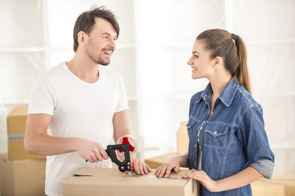 Mudar para casa — Fotografia de Stock