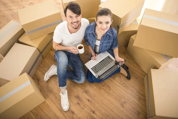 Moving home — Stock Photo, Image