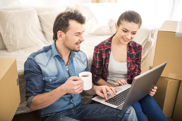 Moving home — Stock Photo, Image