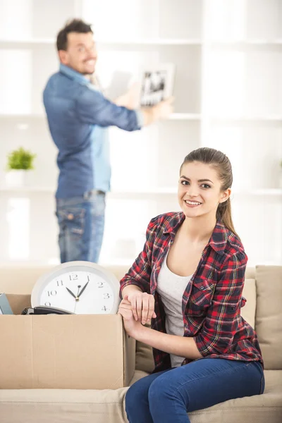 Mover a casa — Foto de Stock