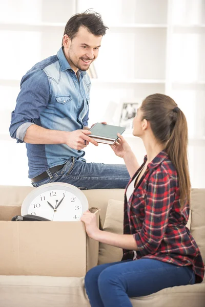 Moving home — Stock Photo, Image