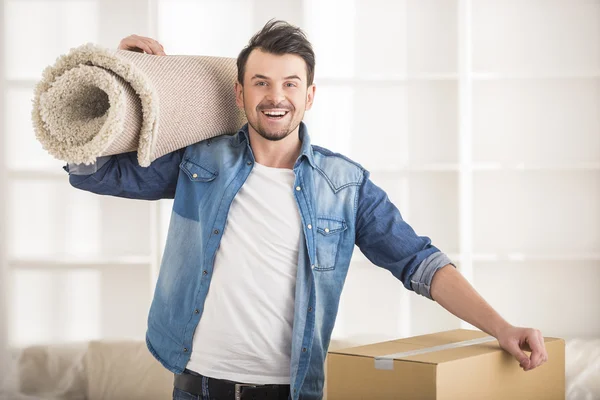 Verhuizen naar huis — Stockfoto