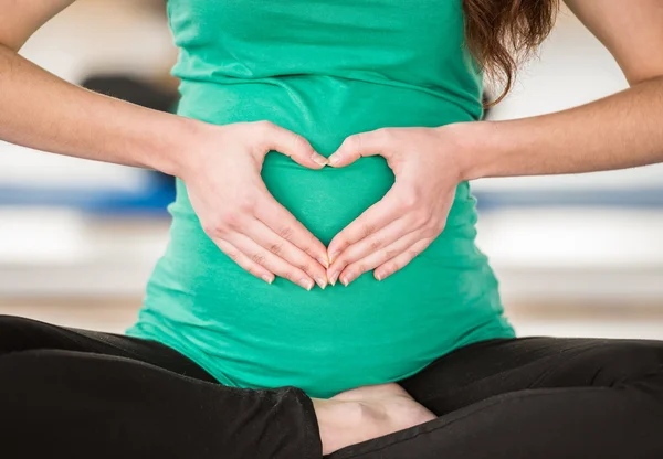 Mujer embarazada.. — Foto de Stock