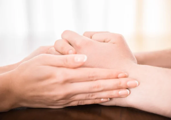 Couple hands — Stock Photo, Image