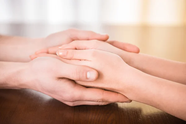 Couple hands — Stock Photo, Image