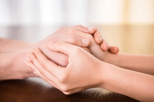 Couple hands — Stock Photo, Image