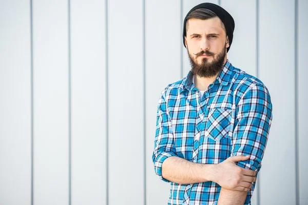 Bärtiger Mann — Stockfoto