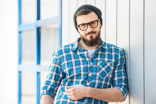 Uomo di tendenza — Foto Stock