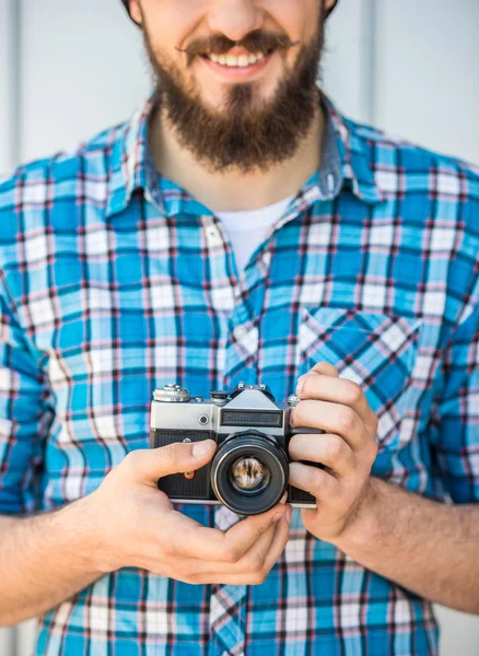 Man making picture — Stock Photo, Image