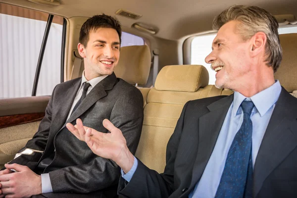 Businessmen at a meeting — Stock Photo, Image