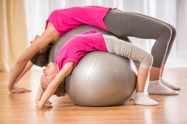 Fitness em casa — Fotografia de Stock