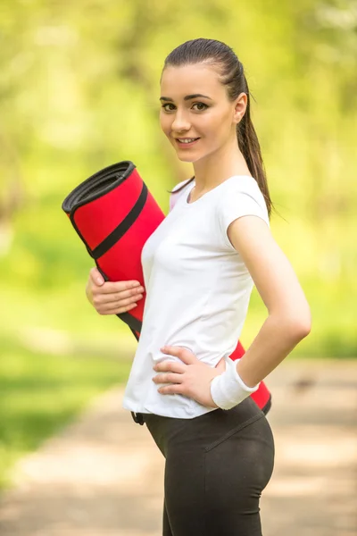 Training outdoors — Stock Photo, Image