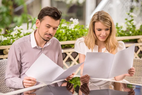 Appuntamento romantico — Foto Stock