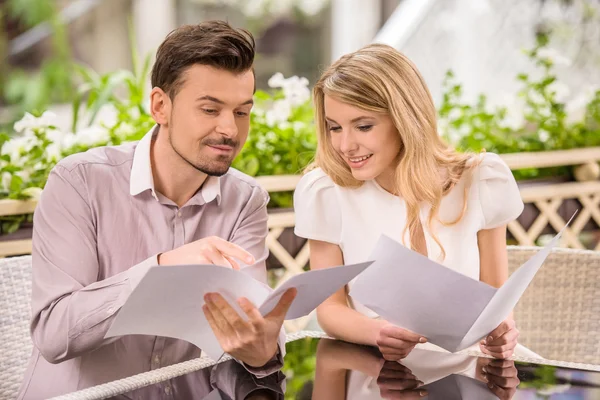 Appuntamento romantico — Foto Stock