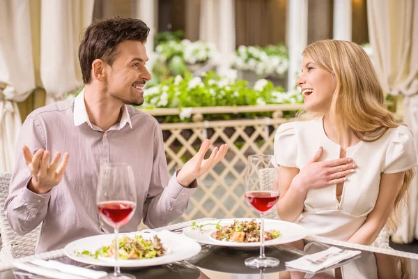 Romantic date — Stock Photo, Image