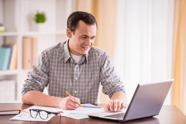 Freelancer — Fotografia de Stock