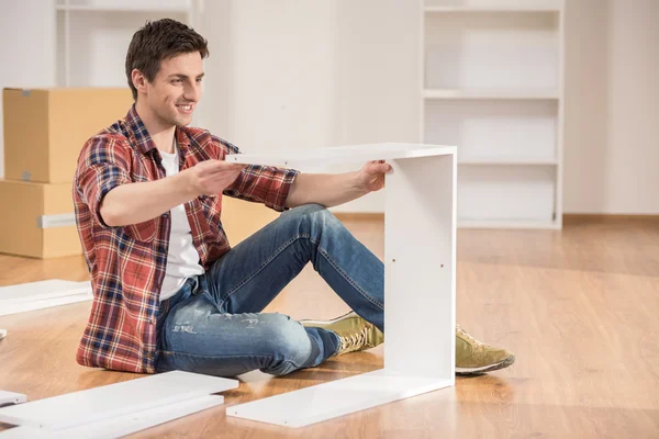 Furniture installation — Stock Photo, Image