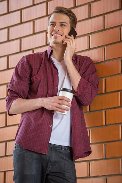 Man outdoors — Stock Photo, Image