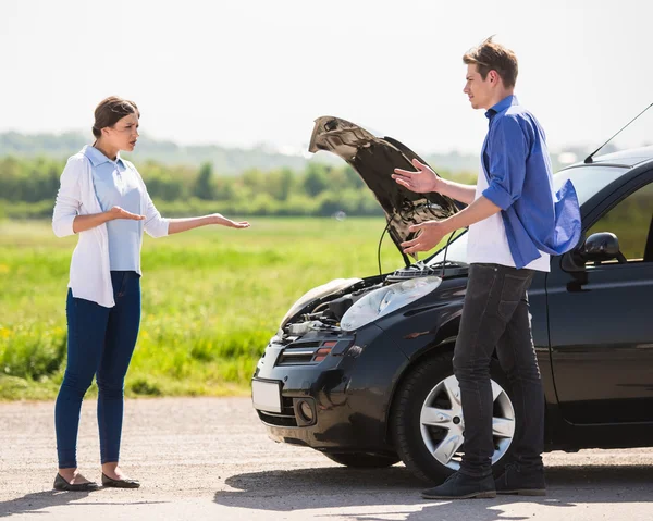 Bruten bil — Stockfoto