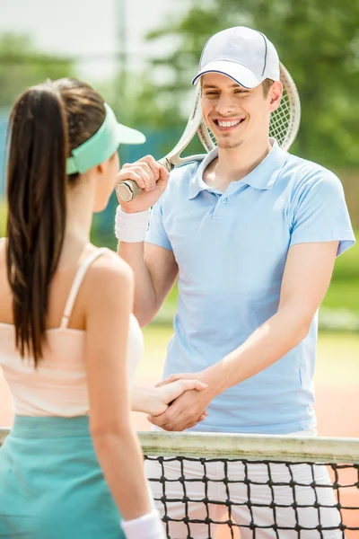 Campi da tennis — Foto Stock