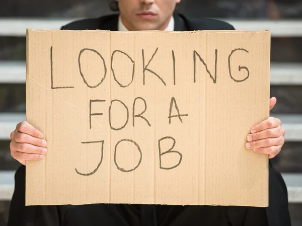 Nezaměstnaný muž — Stock fotografie